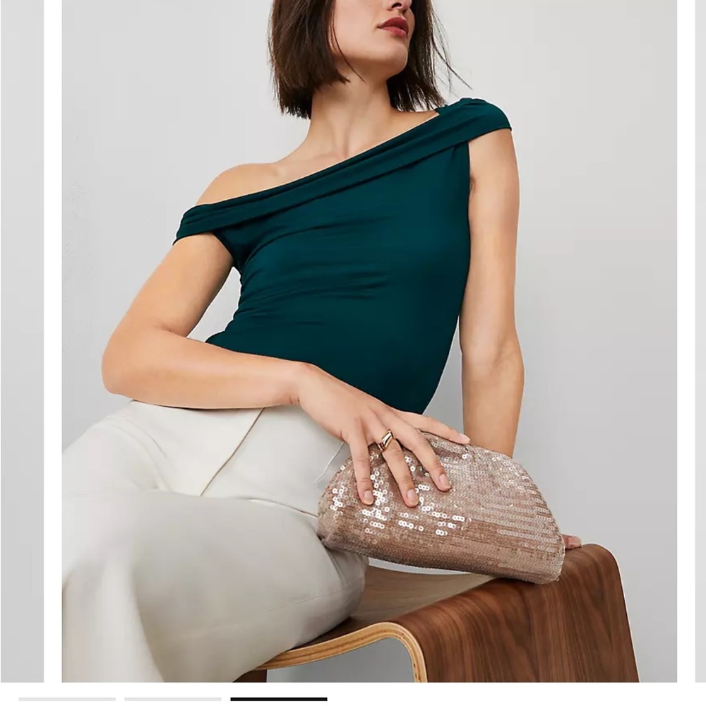 Ann Taylor  Off-Shoulder Top